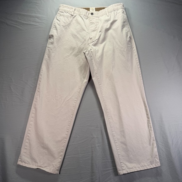 GAP Other - Gap Khaki Chino Pants Mens 34x30 (Fits 32x30) Beige Pockets Canvas Travel
